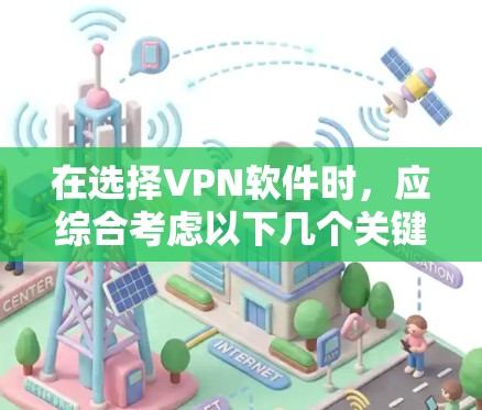 在选择VPN软件时，应综合考虑以下几个关键因素