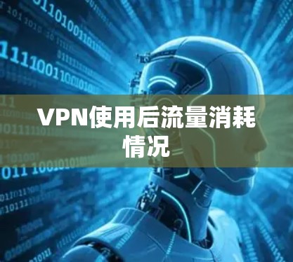 VPN使用后流量消耗情况