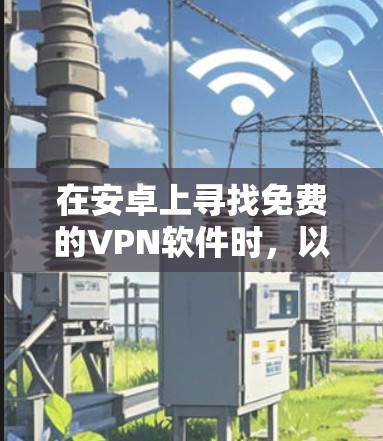 在安卓上寻找免费的VPN软件时，以下是一些推荐的选择，每个软件都有其独特的特点和适合的用户群体
