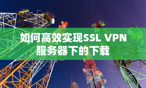 如何高效实现SSL VPN服务器下的下载