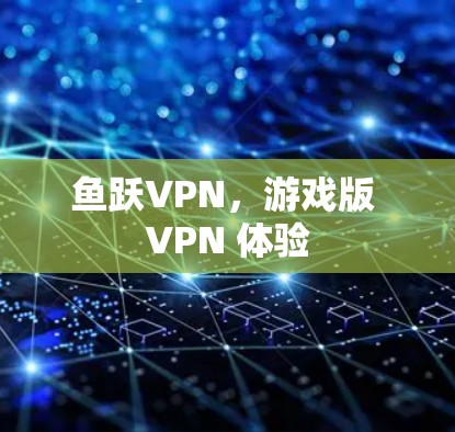 鱼跃VPN，游戏版 VPN 体验
