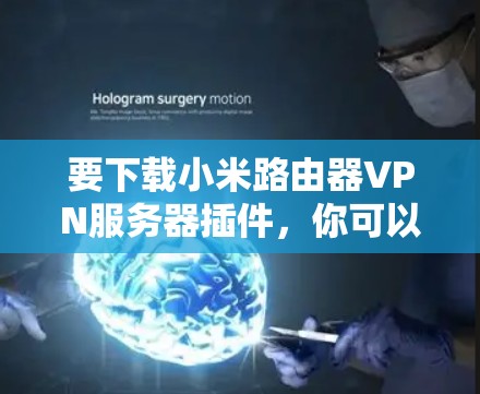 要下载小米路由器VPN服务器插件，你可以按照以下步骤操作