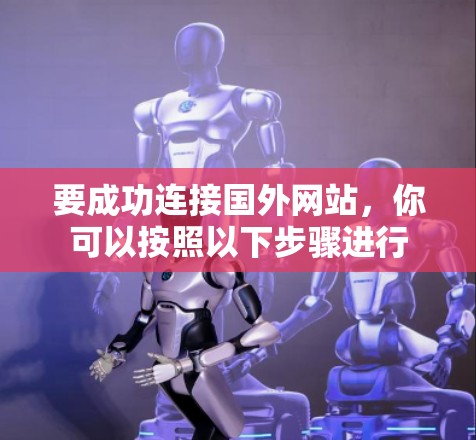 要成功连接国外网站，你可以按照以下步骤进行