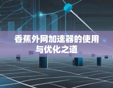 香蕉外网加速器的使用与优化之道