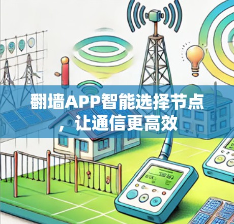 翻墙APP智能选择节点，让通信更高效