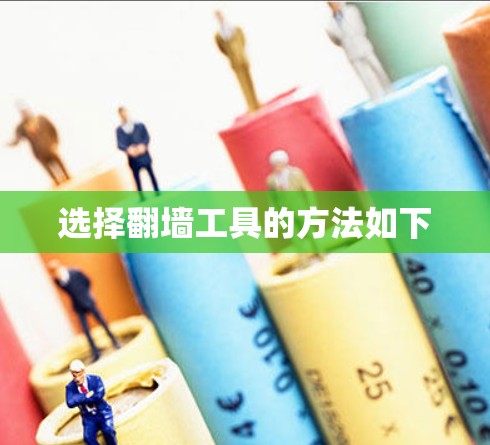 选择翻墙工具的方法如下