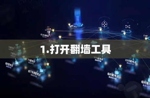 1.打开翻墙工具 1.打开翻墙工具