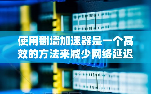 使用翻墙加速器是一个高效的方法来减少网络延迟和维护网络安全，以下是使用翻墙加速器的步骤指南