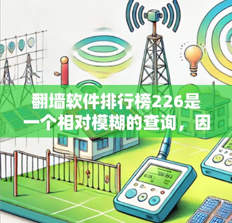 翻墙软件排行榜226是一个相对模糊的查询，因为翻墙软件的排名和特点会根据具体平台、版本和时间有所不同。以下是一些常见的翻墙软件及其特点，以及226年可能的相关排名情况