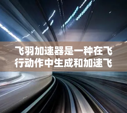 飞羽加速器是一种在飞行动作中生成和加速飞行物体的技术，帮助玩家提升飞行速度和攻击效果。以下是详细的指南，帮助您全面掌握飞羽加速器的使用方法和技巧