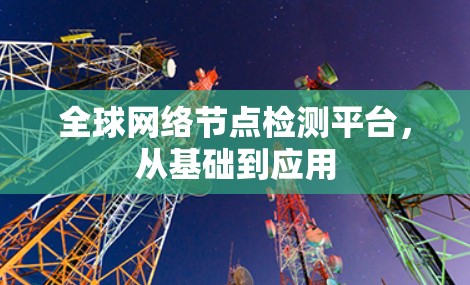 全球网络节点检测平台，从基础到应用